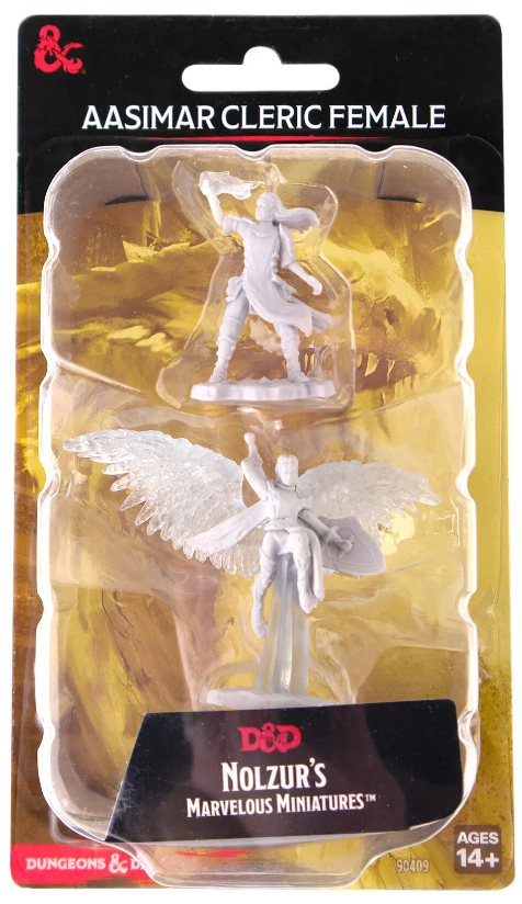 Dungeons & Dragons: Nolzurs Marvelous Miniatures: Aasimar Cleric (female) 90409
